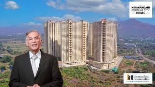 Hiranandani Fortune City, Panvel has enhanced connectivity with the railway line extension to Karjat