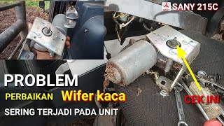 Cara perbaiki wifer kaca excavator,,Dan ini sering terjadi pada unit excavator || Pulau Rangsang