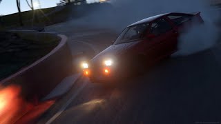 【GT7】峠風！AE86 区間往復ドリフト