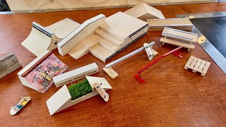 The Best FINGERBOARD Obstacles For BEGINNERS!!