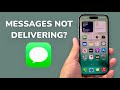 How To Fix iPhone Messages Not Delivering