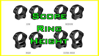 Choosing the Right Scope Ring Height (Ruger Precision Rimfire Rifle NRL22 Base Class Build Part 4)