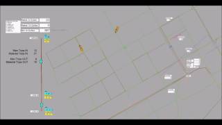 Shaft and Underground Logistic Simulation using Simio