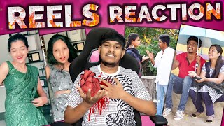Kadhal கொடுமைகள் ! Reels and Moj Videos Reaction😱 Tamil Troll😜  Instagram Reels Videos | Amala Shaji