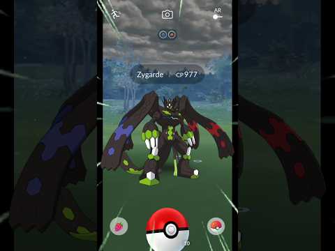 ¡Guau! Atrapé a Zygarde en Pokémon go #shorts #zygarde #ultragoo #caught #pokemon #special #reseitch