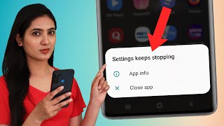 Fix Settings Keeps Stopping Samsung Problem | Setting Not Opening Solved 2022
