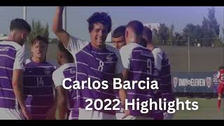 CARLOS BARCIA 2022 HIGHLIGHTS ' SENIOR YEAR. UNIVERSITY OF EVANSVILLE