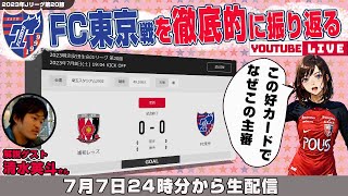 清水英斗さんとJ1リーグ第20節「浦和レッズvsFC東京」を徹底的に振り返るライブ配信