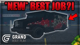 Grand RP: *NEW* BEST PAYING JOB | Easy Money Grand RP | Debt Collector Job! GTA RP