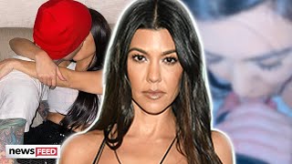 Kourtney Kardashian SUCKS On Travis Barker's Thumb In Odd Birthday Post!