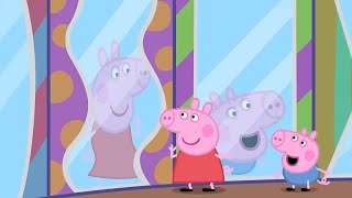 Peppa \u0026 George Go To The Fun Fair! 🪞 🐽 Peppa Pig Full Episodes