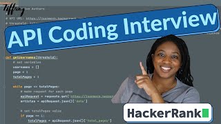 HackerRank API Interview Question and Answer