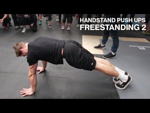 FREESTANDING HANDSTAND PUSH UP. PART 2 - YouTube