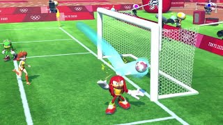 Mario & Sonic at the Olympic Games Tokyo 2020 ▷ Football ▷ Funny Goals