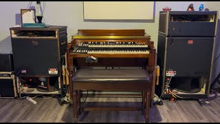 Firing Up Dad's Hammond B3 Organ and Custom Dual Leslies