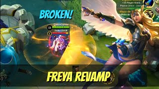 REVAMP DE FREYA: VOLVERA AL META!😱 | MOBILE LEGENDS ESPAÑOL 2020