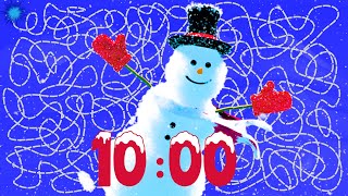10 Minute Timer [Winter Snowman] ☃️