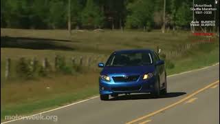 Motorweek 2009 Toyota Corolla Road Test