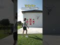 BASEBALL Vs. TENNIS Tic Tac Toe Challenge! #shorts