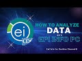 How to analyze data using Epi Info For PC. Easy Peasy Tutorial for Beginners