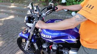 XJR1300　エンジン始動動画