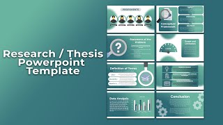 Research/Thesis PowerPoint Presentation Template