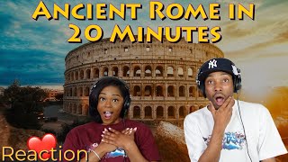 Ancient Rome in 20 minutes {Reaction} | Asia and BJ React