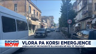 Vlora pa korsi emergjence, ambulancat udhëtojnë me pacientë në mes të trafikut