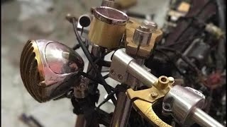 How to built Honda cd200 Roadmaster,modification by Old school custom 1977, Bangladesh