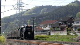 9136レ　D51－498牽引　SLレトロ碓氷号　横川～西松井田