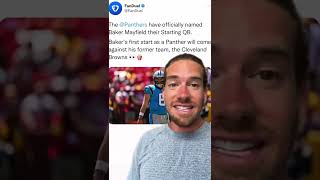Baker Mayfield Named Panthers QB1