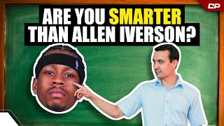Are YOU Smarter Than Allen Iverson? | Clutch #Shorts
