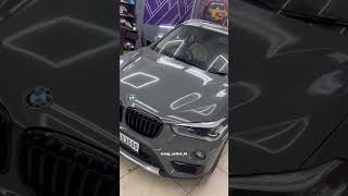 BMW Full Body Wrap Nardo Grey #bmw #bmwwrap #bmwx1 #nardogrey#bmwnardogrey #like #trending#subscribe