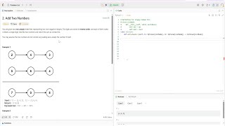 LeetCode 2: Add Two Numbers - Full Walkthrough & Code Solution! | Math and Programming
