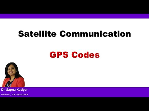 Satellite Communications – GPS Codes