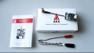 Part 1: AKK X1/X1P 25/200/600mw 5.8ghz VTX Review