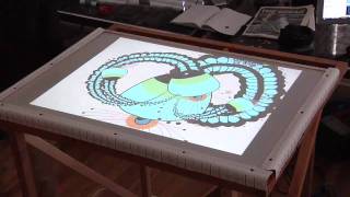Multi-touch table demo