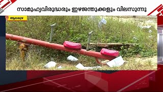 വിനോദ സഞ്ചാരികളില്ല, പകരം ഇഴജന്തുക്കളും സാമൂഹ്യവിരുദ്ധരും | Mathrubhumi News