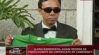 QRT: Ilang kandidato, agaw-eksena sa pagsusumite ng COC