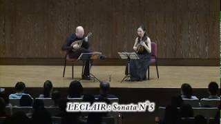 【2012 相遇在曼陀林的季節 -春の歌- 🇹🇼🇧🇪】Leclair : Sonata No.5 -1｜Mandolinist Ralf Leenen \u0026 陳子涵 Zihan Chen