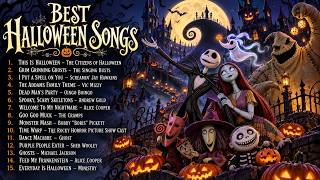 Halloween Playlist 2026👻 Most Iconic Halloween Songs of All Time | The Nightmare Before Christmas