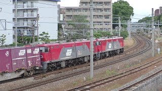 【JR貨物】遅５０６６レ ＥＨ５００-６８＋６７ 重連