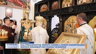 Înaltpreasfințitul Părinte Andrei a sfințit catapeteasma bisericii românești din Passau-Vilshofen