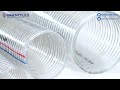 steel wire reinforced pvc flexible pipe for suction and discharge of water