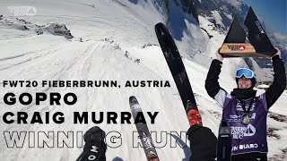 FWT20 Fieberbrunn Austria | Craig Murray GoPro Winning Run