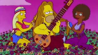 The Simpsons - Lather, Rinse, Repeat (Hippie Homer)