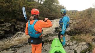 White Water Kayaking @ the river  Dee