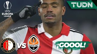 ¡Deténganlos! Danilo marca el 7-0 | Feyenoord 7-0 Shakhtar | UEFA Europa League 22/23 | TUDN