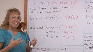 Division by zero and why it doesn't work