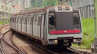 【AC234剎大窩口嘅強度】荃灣綫 M-Train A211/A234 荔景至荃灣（超強剎車鬼叫）